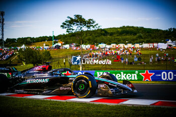 2024-07-19 - 63 George Russell, (GRB) AMG Mercedes Ineos during the Hungarian GP, Budapest 18-21 July 2024 Formula 1 World championship 2024. - FORMULA 1 HUNGARIAN GRAND PRIX 2024 - PRACTICE 1 AND PRACTICE 2 - FORMULA 1 - MOTORS