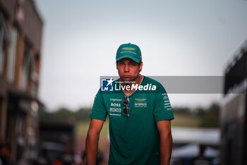 2024-07-19 - 18 Lance Stroll, (CND) Aramco Aston Martin Mercedes during the Hungarian GP, Budapest 18-21 July 2024 Formula 1 World championship 2024. - FORMULA 1 HUNGARIAN GRAND PRIX 2024 - PRACTICE 1 AND PRACTICE 2 - FORMULA 1 - MOTORS