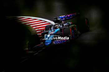 2024-07-20 - 31 Esteban Ocon, (FRA) Alpine F1 Team during the Hungarian GP, Budapest 18-21 July 2024 Formula 1 World championship 2024. - FORMULA 1 HUNGARIAN GRAND PRIX 2024 - PRACTICE 3 AND QUALIFYING - FORMULA 1 - MOTORS