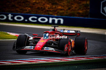 2024-07-20 - 16 Charles Leclerc, (MON) Scuderia Ferrari during the Hungarian GP, Budapest 18-21 July 2024 Formula 1 World championship 2024. - FORMULA 1 HUNGARIAN GRAND PRIX 2024 - PRACTICE 3 AND QUALIFYING - FORMULA 1 - MOTORS