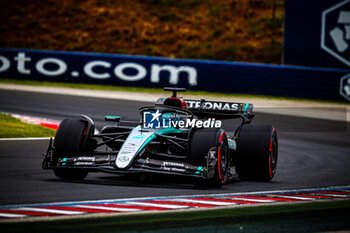 2024-07-20 - 63 George Russell, (GRB) AMG Mercedes Ineos during the Hungarian GP, Budapest 18-21 July 2024 Formula 1 World championship 2024. - FORMULA 1 HUNGARIAN GRAND PRIX 2024 - PRACTICE 3 AND QUALIFYING - FORMULA 1 - MOTORS