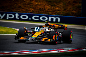 2024-07-20 - 04 Lando Norris, (GRB) McLaren Mercedes during the Hungarian GP, Budapest 18-21 July 2024 Formula 1 World championship 2024. - FORMULA 1 HUNGARIAN GRAND PRIX 2024 - PRACTICE 3 AND QUALIFYING - FORMULA 1 - MOTORS