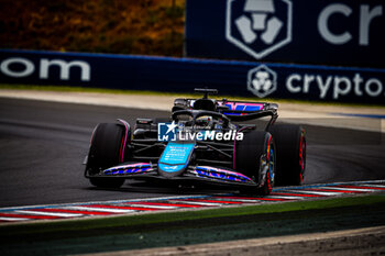 2024-07-20 - 31 Esteban Ocon, (FRA) Alpine F1 Team during the Hungarian GP, Budapest 18-21 July 2024 Formula 1 World championship 2024. - FORMULA 1 HUNGARIAN GRAND PRIX 2024 - PRACTICE 3 AND QUALIFYING - FORMULA 1 - MOTORS