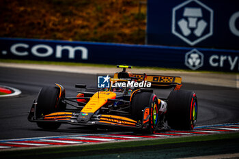 2024-07-20 - 04 Lando Norris, (GRB) McLaren Mercedes during the Hungarian GP, Budapest 18-21 July 2024 Formula 1 World championship 2024. - FORMULA 1 HUNGARIAN GRAND PRIX 2024 - PRACTICE 3 AND QUALIFYING - FORMULA 1 - MOTORS