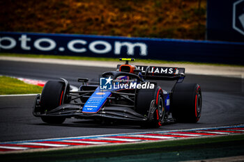 2024-07-20 - 02 Logan Sargeant, (USA) Williams Mercedes during the Hungarian GP, Budapest 18-21 July 2024 Formula 1 World championship 2024. - FORMULA 1 HUNGARIAN GRAND PRIX 2024 - PRACTICE 3 AND QUALIFYING - FORMULA 1 - MOTORS