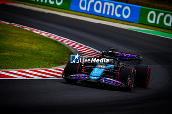 2024-07-20 - 31 Esteban Ocon, (FRA) Alpine F1 Team during the Hungarian GP, Budapest 18-21 July 2024 Formula 1 World championship 2024. - FORMULA 1 HUNGARIAN GRAND PRIX 2024 - PRACTICE 3 AND QUALIFYING - FORMULA 1 - MOTORS