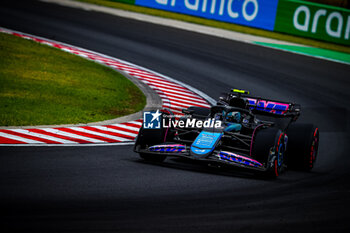 2024-07-20 - 10 Pierre Gasly, (FRA) Alpine F1 Team during the Hungarian GP, Budapest 18-21 July 2024 Formula 1 World championship 2024. - FORMULA 1 HUNGARIAN GRAND PRIX 2024 - PRACTICE 3 AND QUALIFYING - FORMULA 1 - MOTORS