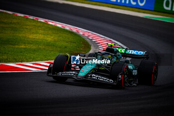 2024-07-20 - 14 Fernando Alonso, (ESP) Aramco Aston Martin Mercedes during the Hungarian GP, Budapest 18-21 July 2024 Formula 1 World championship 2024. - FORMULA 1 HUNGARIAN GRAND PRIX 2024 - PRACTICE 3 AND QUALIFYING - FORMULA 1 - MOTORS