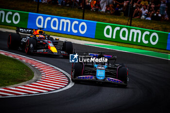 2024-07-20 - 31 Esteban Ocon, (FRA) Alpine F1 Team during the Hungarian GP, Budapest 18-21 July 2024 Formula 1 World championship 2024. - FORMULA 1 HUNGARIAN GRAND PRIX 2024 - PRACTICE 3 AND QUALIFYING - FORMULA 1 - MOTORS