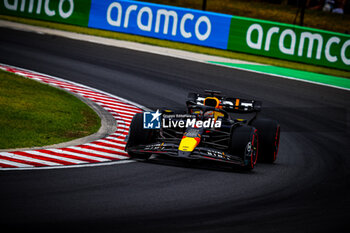 2024-07-20 - 01 Max Verstappen, (NED) Oracle Red Bull Racing, Honda during the Hungarian GP, Budapest 18-21 July 2024 Formula 1 World championship 2024. - FORMULA 1 HUNGARIAN GRAND PRIX 2024 - PRACTICE 3 AND QUALIFYING - FORMULA 1 - MOTORS