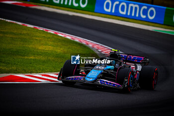 2024-07-20 - 10 Pierre Gasly, (FRA) Alpine F1 Team during the Hungarian GP, Budapest 18-21 July 2024 Formula 1 World championship 2024. - FORMULA 1 HUNGARIAN GRAND PRIX 2024 - PRACTICE 3 AND QUALIFYING - FORMULA 1 - MOTORS