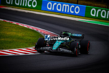 2024-07-20 - 14 Fernando Alonso, (ESP) Aramco Aston Martin Mercedes during the Hungarian GP, Budapest 18-21 July 2024 Formula 1 World championship 2024. - FORMULA 1 HUNGARIAN GRAND PRIX 2024 - PRACTICE 3 AND QUALIFYING - FORMULA 1 - MOTORS