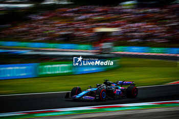 2024-07-20 - 10 Pierre Gasly, (FRA) Alpine F1 Team during the Hungarian GP, Budapest 18-21 July 2024 Formula 1 World championship 2024. - FORMULA 1 HUNGARIAN GRAND PRIX 2024 - PRACTICE 3 AND QUALIFYING - FORMULA 1 - MOTORS