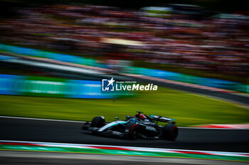 2024-07-20 - 63 George Russell, (GRB) AMG Mercedes Ineos during the Hungarian GP, Budapest 18-21 July 2024 Formula 1 World championship 2024. - FORMULA 1 HUNGARIAN GRAND PRIX 2024 - PRACTICE 3 AND QUALIFYING - FORMULA 1 - MOTORS