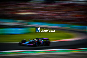 2024-07-20 - 31 Esteban Ocon, (FRA) Alpine F1 Team during the Hungarian GP, Budapest 18-21 July 2024 Formula 1 World championship 2024. - FORMULA 1 HUNGARIAN GRAND PRIX 2024 - PRACTICE 3 AND QUALIFYING - FORMULA 1 - MOTORS