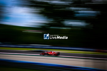 2024-07-20 - 16 Charles Leclerc, (MON) Scuderia Ferrari during the Hungarian GP, Budapest 18-21 July 2024 Formula 1 World championship 2024. - FORMULA 1 HUNGARIAN GRAND PRIX 2024 - PRACTICE 3 AND QUALIFYING - FORMULA 1 - MOTORS