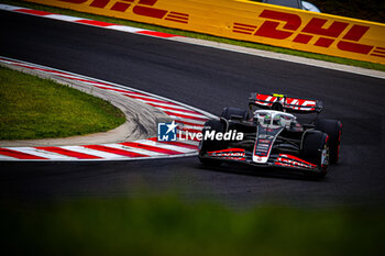 2024-07-20 - 27 Nico Hulkenberg, (GER) Haas F1 Team during the Hungarian GP, Budapest 18-21 July 2024 Formula 1 World championship 2024. - FORMULA 1 HUNGARIAN GRAND PRIX 2024 - PRACTICE 3 AND QUALIFYING - FORMULA 1 - MOTORS