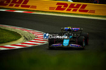 2024-07-20 - 10 Pierre Gasly, (FRA) Alpine F1 Team during the Hungarian GP, Budapest 18-21 July 2024 Formula 1 World championship 2024. - FORMULA 1 HUNGARIAN GRAND PRIX 2024 - PRACTICE 3 AND QUALIFYING - FORMULA 1 - MOTORS