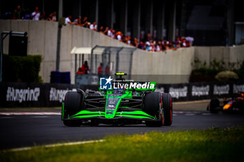 2024-07-20 - 24 Guanyu Zhou, (CHI) Stake F1 Team Kick Sauber during the Hungarian GP, Budapest 18-21 July 2024 Formula 1 World championship 2024. - FORMULA 1 HUNGARIAN GRAND PRIX 2024 - PRACTICE 3 AND QUALIFYING - FORMULA 1 - MOTORS