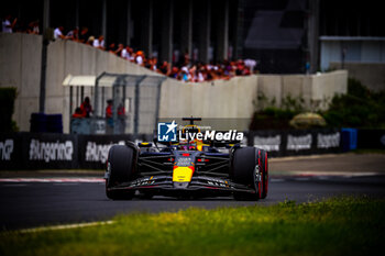 2024-07-20 - 01 Max Verstappen, (NED) Oracle Red Bull Racing, Honda during the Hungarian GP, Budapest 18-21 July 2024 Formula 1 World championship 2024. - FORMULA 1 HUNGARIAN GRAND PRIX 2024 - PRACTICE 3 AND QUALIFYING - FORMULA 1 - MOTORS