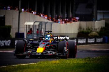 2024-07-20 - 01 Max Verstappen, (NED) Oracle Red Bull Racing, Honda during the Hungarian GP, Budapest 18-21 July 2024 Formula 1 World championship 2024. - FORMULA 1 HUNGARIAN GRAND PRIX 2024 - PRACTICE 3 AND QUALIFYING - FORMULA 1 - MOTORS