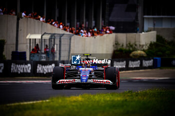 2024-07-20 - 22 Yuki Tsunoda, (JAP) Visa Cash App, Racing Bulls, Honda during the Hungarian GP, Budapest 18-21 July 2024 Formula 1 World championship 2024. - FORMULA 1 HUNGARIAN GRAND PRIX 2024 - PRACTICE 3 AND QUALIFYING - FORMULA 1 - MOTORS