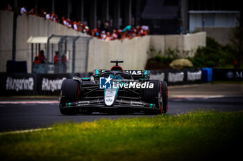 2024-07-20 - 63 George Russell, (GRB) AMG Mercedes Ineos during the Hungarian GP, Budapest 18-21 July 2024 Formula 1 World championship 2024. - FORMULA 1 HUNGARIAN GRAND PRIX 2024 - PRACTICE 3 AND QUALIFYING - FORMULA 1 - MOTORS