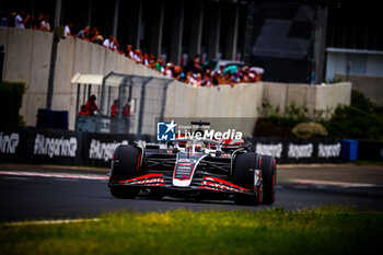 2024-07-20 - 20 Kevin Magnussen, (DAN) Haas F1 Team during the Hungarian GP, Budapest 18-21 July 2024 Formula 1 World championship 2024. - FORMULA 1 HUNGARIAN GRAND PRIX 2024 - PRACTICE 3 AND QUALIFYING - FORMULA 1 - MOTORS