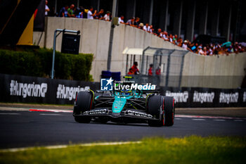 2024-07-20 - 14 Fernando Alonso, (ESP) Aramco Aston Martin Mercedes during the Hungarian GP, Budapest 18-21 July 2024 Formula 1 World championship 2024. - FORMULA 1 HUNGARIAN GRAND PRIX 2024 - PRACTICE 3 AND QUALIFYING - FORMULA 1 - MOTORS