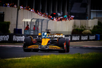 2024-07-20 - 81 Oscar Piastri, (AUS) McLaren Mercedes during the Hungarian GP, Budapest 18-21 July 2024 Formula 1 World championship 2024. - FORMULA 1 HUNGARIAN GRAND PRIX 2024 - PRACTICE 3 AND QUALIFYING - FORMULA 1 - MOTORS