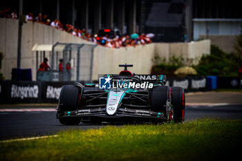 2024-07-20 - 63 George Russell, (GRB) AMG Mercedes Ineos during the Hungarian GP, Budapest 18-21 July 2024 Formula 1 World championship 2024. - FORMULA 1 HUNGARIAN GRAND PRIX 2024 - PRACTICE 3 AND QUALIFYING - FORMULA 1 - MOTORS