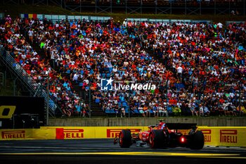 2024-07-20 - 55 Carlos Sainz, (ESP) Scuderia Ferrari during the Hungarian GP, Budapest 18-21 July 2024 Formula 1 World championship 2024. - FORMULA 1 HUNGARIAN GRAND PRIX 2024 - PRACTICE 3 AND QUALIFYING - FORMULA 1 - MOTORS