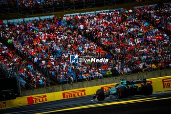 2024-07-20 - 18 Lance Stroll, (CND) Aramco Aston Martin Mercedes during the Hungarian GP, Budapest 18-21 July 2024 Formula 1 World championship 2024. - FORMULA 1 HUNGARIAN GRAND PRIX 2024 - PRACTICE 3 AND QUALIFYING - FORMULA 1 - MOTORS