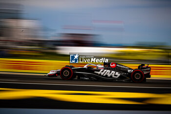 2024-07-20 - 27 Nico Hulkenberg, (GER) Haas F1 Team during the Hungarian GP, Budapest 18-21 July 2024 Formula 1 World championship 2024. - FORMULA 1 HUNGARIAN GRAND PRIX 2024 - PRACTICE 3 AND QUALIFYING - FORMULA 1 - MOTORS