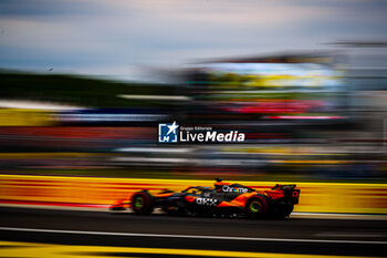 2024-07-20 - 81 Oscar Piastri, (AUS) McLaren Mercedes during the Hungarian GP, Budapest 18-21 July 2024 Formula 1 World championship 2024. - FORMULA 1 HUNGARIAN GRAND PRIX 2024 - PRACTICE 3 AND QUALIFYING - FORMULA 1 - MOTORS