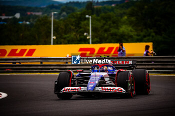 2024-07-20 - 22 Yuki Tsunoda, (JAP) Visa Cash App, Racing Bulls, Honda during the Hungarian GP, Budapest 18-21 July 2024 Formula 1 World championship 2024. - FORMULA 1 HUNGARIAN GRAND PRIX 2024 - PRACTICE 3 AND QUALIFYING - FORMULA 1 - MOTORS