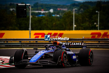 2024-07-20 - 23 Alex Albon, (GRB) Williams Mercedes during the Hungarian GP, Budapest 18-21 July 2024 Formula 1 World championship 2024. - FORMULA 1 HUNGARIAN GRAND PRIX 2024 - PRACTICE 3 AND QUALIFYING - FORMULA 1 - MOTORS