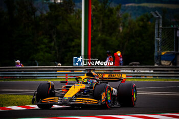 2024-07-20 - 81 Oscar Piastri, (AUS) McLaren Mercedes during the Hungarian GP, Budapest 18-21 July 2024 Formula 1 World championship 2024. - FORMULA 1 HUNGARIAN GRAND PRIX 2024 - PRACTICE 3 AND QUALIFYING - FORMULA 1 - MOTORS