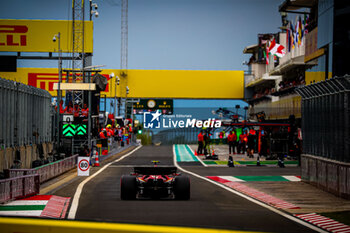 2024-07-20 - 55 Carlos Sainz, (ESP) Scuderia Ferrari during the Hungarian GP, Budapest 18-21 July 2024 Formula 1 World championship 2024. - FORMULA 1 HUNGARIAN GRAND PRIX 2024 - PRACTICE 3 AND QUALIFYING - FORMULA 1 - MOTORS