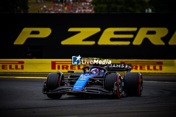 2024-07-20 - 02 Logan Sargeant, (USA) Williams Mercedes during the Hungarian GP, Budapest 18-21 July 2024 Formula 1 World championship 2024. - FORMULA 1 HUNGARIAN GRAND PRIX 2024 - PRACTICE 3 AND QUALIFYING - FORMULA 1 - MOTORS