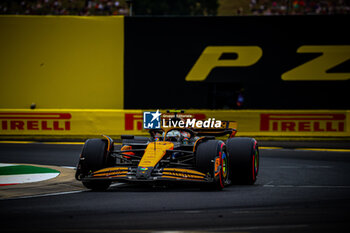 2024-07-20 - 04 Lando Norris, (GRB) McLaren Mercedes during the Hungarian GP, Budapest 18-21 July 2024 Formula 1 World championship 2024. - FORMULA 1 HUNGARIAN GRAND PRIX 2024 - PRACTICE 3 AND QUALIFYING - FORMULA 1 - MOTORS