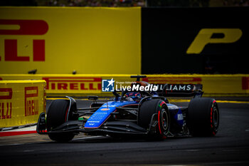 2024-07-20 - 23 Alex Albon, (GRB) Williams Mercedes during the Hungarian GP, Budapest 18-21 July 2024 Formula 1 World championship 2024. - FORMULA 1 HUNGARIAN GRAND PRIX 2024 - PRACTICE 3 AND QUALIFYING - FORMULA 1 - MOTORS