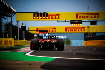 2024-07-20 - 55 Carlos Sainz, (ESP) Scuderia Ferrari during the Hungarian GP, Budapest 18-21 July 2024 Formula 1 World championship 2024. - FORMULA 1 HUNGARIAN GRAND PRIX 2024 - PRACTICE 3 AND QUALIFYING - FORMULA 1 - MOTORS