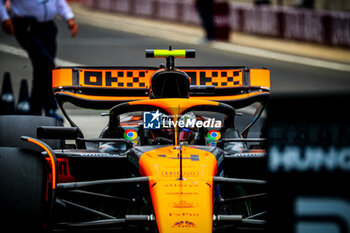 2024-07-20 - 04 Lando Norris, (GRB) McLaren Mercedes during the Hungarian GP, Budapest 18-21 July 2024 Formula 1 World championship 2024. - FORMULA 1 HUNGARIAN GRAND PRIX 2024 - PRACTICE 3 AND QUALIFYING - FORMULA 1 - MOTORS