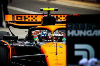 2024-07-20 - 04 Lando Norris, (GRB) McLaren Mercedes during the Hungarian GP, Budapest 18-21 July 2024 Formula 1 World championship 2024. - FORMULA 1 HUNGARIAN GRAND PRIX 2024 - PRACTICE 3 AND QUALIFYING - FORMULA 1 - MOTORS