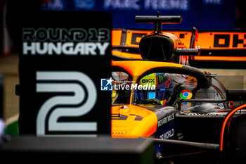 2024-07-20 - 81 Oscar Piastri, (AUS) McLaren Mercedes during the Hungarian GP, Budapest 18-21 July 2024 Formula 1 World championship 2024. - FORMULA 1 HUNGARIAN GRAND PRIX 2024 - PRACTICE 3 AND QUALIFYING - FORMULA 1 - MOTORS