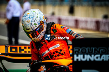 2024-07-20 - 04 Lando Norris, (GRB) McLaren Mercedes during the Hungarian GP, Budapest 18-21 July 2024 Formula 1 World championship 2024. - FORMULA 1 HUNGARIAN GRAND PRIX 2024 - PRACTICE 3 AND QUALIFYING - FORMULA 1 - MOTORS