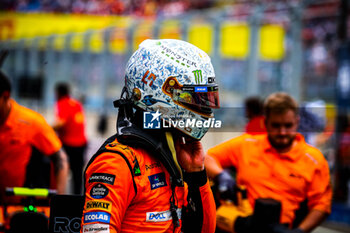 2024-07-20 - 04 Lando Norris, (GRB) McLaren Mercedes during the Hungarian GP, Budapest 18-21 July 2024 Formula 1 World championship 2024. - FORMULA 1 HUNGARIAN GRAND PRIX 2024 - PRACTICE 3 AND QUALIFYING - FORMULA 1 - MOTORS