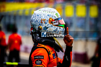 2024-07-20 - 04 Lando Norris, (GRB) McLaren Mercedes during the Hungarian GP, Budapest 18-21 July 2024 Formula 1 World championship 2024. - FORMULA 1 HUNGARIAN GRAND PRIX 2024 - PRACTICE 3 AND QUALIFYING - FORMULA 1 - MOTORS