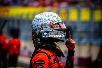 2024-07-20 - 04 Lando Norris, (GRB) McLaren Mercedes during the Hungarian GP, Budapest 18-21 July 2024 Formula 1 World championship 2024. - FORMULA 1 HUNGARIAN GRAND PRIX 2024 - PRACTICE 3 AND QUALIFYING - FORMULA 1 - MOTORS